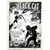Image 1 : Lee Elias - Original Art Black Cat Splash Page (Harvey, 1949). Originally published in Black Cat...