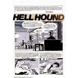 Russ Heath - Original Art Story for Creepy #100 "Hellhound", Complete 10-Page Story (Warren, 1978...