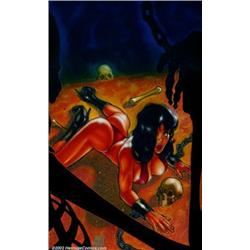 Adam Hughes - Original Cover Art for Vampirella #3 (Harris, 1993).A legend in his own time, Adam...