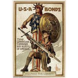 J. C. Leyendecker - "Weapons for Liberty" poster (American Lithographic Co., 1918). Born in Germa...