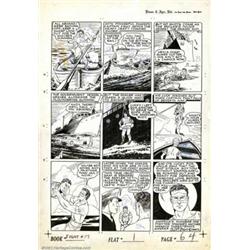 Art Saaf - Original Art for Fight Comics #17, page 64 (Fiction House, 1942). Here is a classic Go...