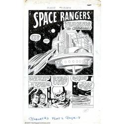 Mike Sekowsky - Original Art for Planet #71, Complete 4-Page Story (Fiction House, 1953). Here is...