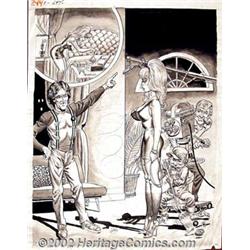 Bill Ward - Original Art for Cracked Magazine Complete 6-Page story. (Globe Communications, early...