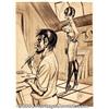 Image 1 : Bill Ward - Gag Cartoon for Joker (circa 1970). Bill Ward worked for Quality Publications beginni...
