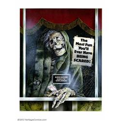 Joann - Original Art Painting for Creepshow Movie One-Sheet. This is the original painting that w...