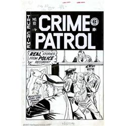 Johnny Craig - Original Cover Art for Crime Patrol #10 (EC, 1949). This is a fine example of a pr...