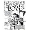 Image 1 : Al Feldstein - Original Cover Art to Modern Love #6 (EC 1946). Al Feldstein renders an amazing ro...
