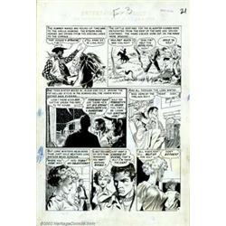 Al Williamson and Frank Frazetta - Original Art from Crime Suspenstories #17 (EC, 1953). The only...