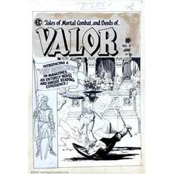 Al Williamson - Original Art Cover to Valor Comics #2 (EC1955). EC master artist Al Williamson re...