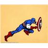 Image 1 : Original Animation Art for Captain America (Grantray-Lawrence, 1966). Any comics fan over the age...