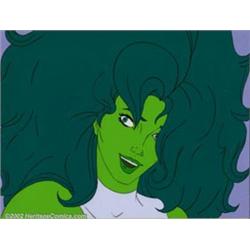 Original Animation Art from The Incredible Hulk Cartoon - She-Hulk (New World Entertainment, 1996...