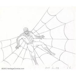 Set of Two Animation Drawings featuring Spider-Man and the Hulk (undated). When creating an anima...