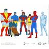 Image 1 : Original Animation Art of Spider-Man and the X-Men. (Marvel Productions, 1983). From the fondly-r...