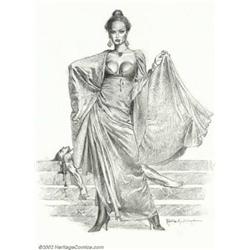 Blas Gallego - Original Illustration (undated). One of Spain's most influential and important liv...