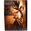 Image 1 : Jeff Jones - Original Oil Painting, "Swabbing the Deck/The Pirate" (undated). Part of the "New Ge...