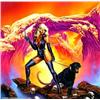 Image 1 : Joe Jusko - Original Painting "Ladykiller" (1997). Originally painted for the cover of an album b...