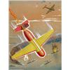 Image 1 : Alex Schomburg - Original Cover Art - "Radio Glider Bomb" (circa 1943). Skillfully blending fact...
