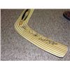 Image 1 : Autographed goalie stick - five signatures