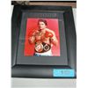 Image 1 : Autographed framed photo "Roberto Duran"