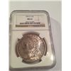 Image 1 : 1883-O BU MS-62 NGC MORGAN SILVER DOLLAR