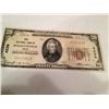 Image 1 : 1929 $20 National Bank of Halletsville Tx Note