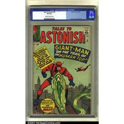 Tales to Astonish #55 (Marvel, 1964) CGC VF 8.0 Cream to off-white pages. This is a cool Giant-Ma...