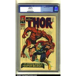 Thor #135 (Marvel, 1966) CGC VF/NM 9.0 Off-white to white pages. Here is a really beautifully whi...