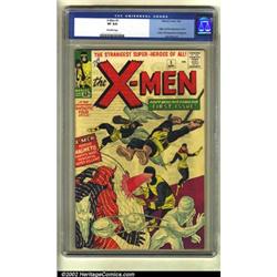 X-Men #1 (Marvel, 1963) CGC VF 8.0 Off-white pages. Offered here is one of the perennial favorite...