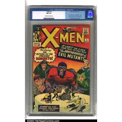 X-Men #4 (Marvel, 1964) CGC NM 9.4 Off-white to white pages. Magneto assembles the Brotherhood of...