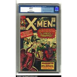 X-Men #5 (Marvel, 1964) CGC NM 9.4 Off-white pages. Magneto and the Brotherhood of Evil Mutants r...