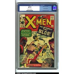 X-Men #7 (Marvel, 1964) CGC NM- 9.2 Off-white to white pages. In this issue, the X-Men face two o...