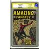 Image 1 : Amazing Fantasy #15 Stan Lee File Copy (Marvel, 1962) CGC VG 4.0 Off-white to white pages. Signat...