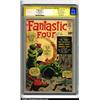 Image 1 : Fantastic Four #1 Stan Lee File Copy (Marvel, 1961) CGC VG- 3.5 Off-white pages. Signature series...