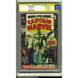 Marvel Super-Heroes #12 Stan Lee File Copy (Marvel, 1967) CGC FN/VF 7.0 Off-white pages. Signatur...