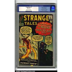 Strange Tales #110 Stan Lee File Copy (Marvel, 1963) CGC G/VG 3.0 Cream to off-white pages. This...