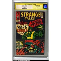 Strange Tales #135 Stan Lee File Copy (Marvel, 1965) CGC FN 6.0 White pages. Signature Series. Sg...
