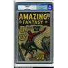 Image 1 : Amazing Fantasy #15 (Marvel, 1962) CGC VF/NM 9.0 Off-white pages. Spider-Man makes a dramatic ent...