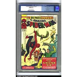 The Amazing Spider-Man Annual #1 Circle 8 pedigree (Marvel, 1964) CGC VF/NM 9.0 Off-white to whit...