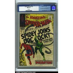 The Amazing Spider-Man #56 Edenwald pedigree (Marvel, 1968) CGC NM+ 9.6 White pages. Rumor has it...