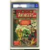 Image 1 : The Avengers #1 (Marvel, 1963) CGC VF 8.0 Cream to off-white pages. Iron Man, the Hulk, Thor, Ant...