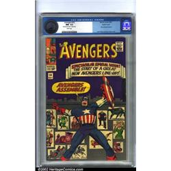 The Avengers #16 Pacific Coast pedigree (Marvel, 1965) CGC NM- 9.2 White pages. This key book has...