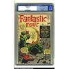 Image 1 : Fantastic Four #1 (Marvel, 1961) CGC VG/FN 5.0 Off-white pages. Jack Kirby and Stan Lee started M...