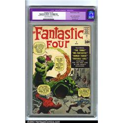 Fantastic Four #1 (Marvel, 1961) Apparent FN/VF 7.0 Slight (A) Cream to off-white pages. This iss...