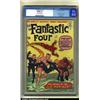 Image 1 : Fantastic Four #4 (Marvel, 1962) CGC VF/NM 9.0 Off-white to white pages. Jack Kirby draws a stupe...