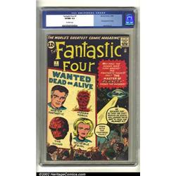 Fantastic Four #7 (Marvel, 1962) CGC VF/NM 9.0 Off-white pages. This is a truly marvelous copy of...