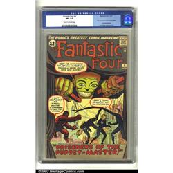 Fantastic Four #8 (Marvel, 1962) CGC VF+ 8.5 Cream to off-white pages. This early issue of Fantas...