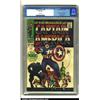Image 1 : Group Lot of Captain America (Marvel). Cap's first issue (#100), and a beautiful #109 make up thi...