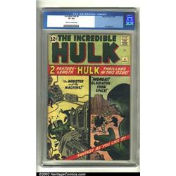 The Incredible Hulk #4 (Marvel, 1962) CGC VF 8.0 Cream to off-white pages. Jack Kirby was at his...