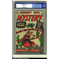 Journey into Mystery #83 (Marvel, 1962) CGC VF/NM 9.0 White pages. Making his introduction Marvel...