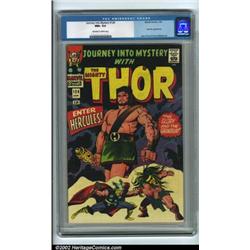 Journey into Mystery #124 (Marvel, 1966) CGC NM+ 9.6 Off-white to white pages. This outstanding c...